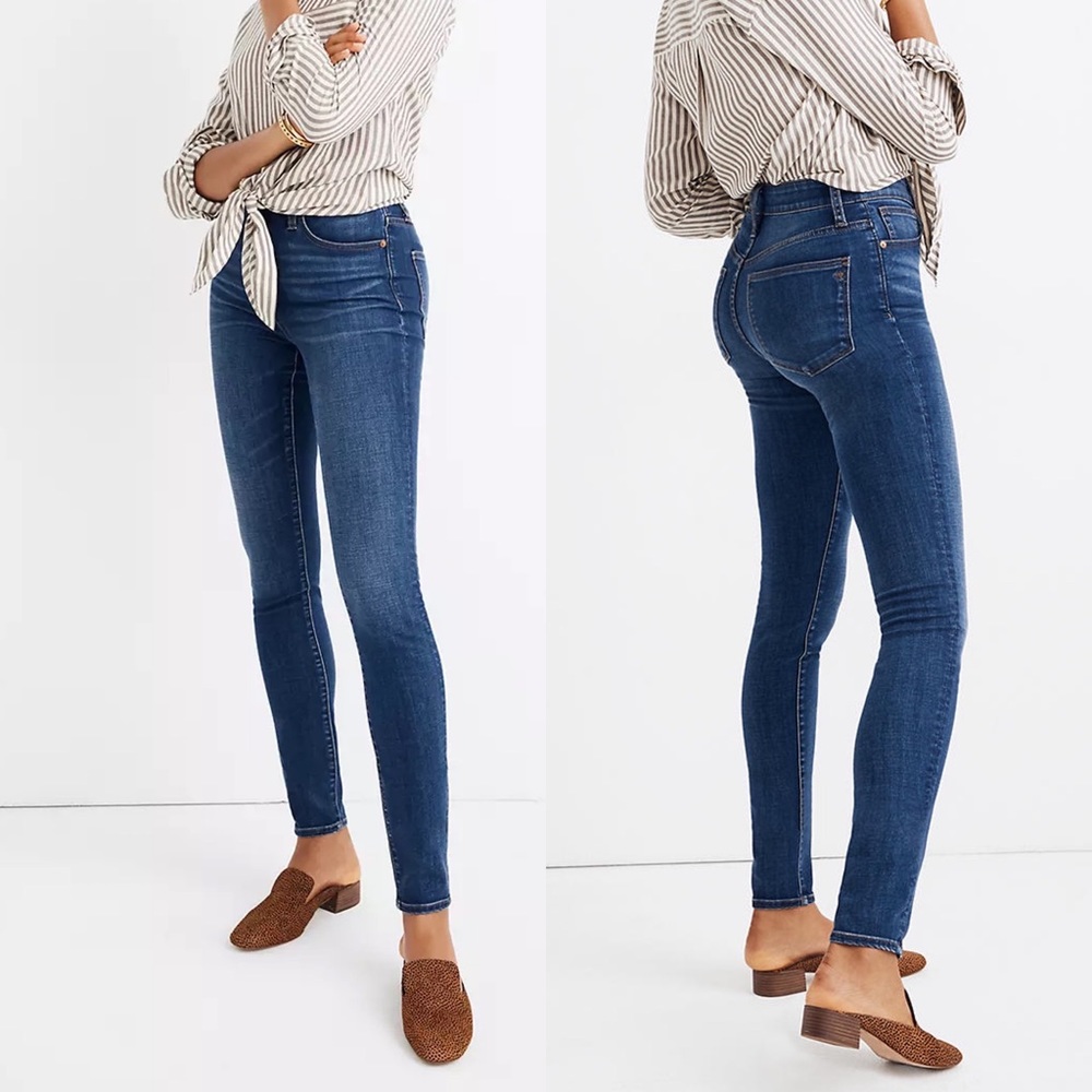 Madewell Tall Curvy High Rise Skinny Jeans in Hayes Wash Size 26 Tall
